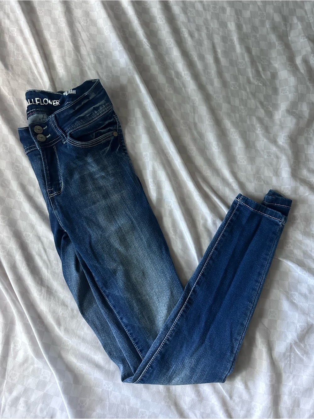 Women’s Dark Blue Skinny Jeans